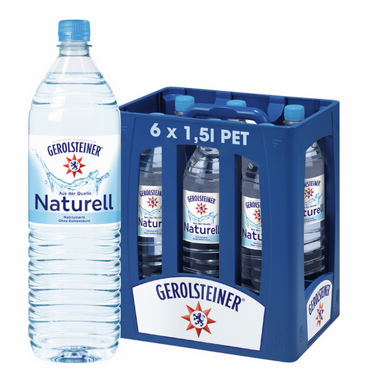 Gerolsteiner Mineralwasser Natur 1,5L