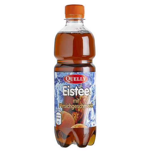 Quelly Eistee Pfirsich 0,5 Liter