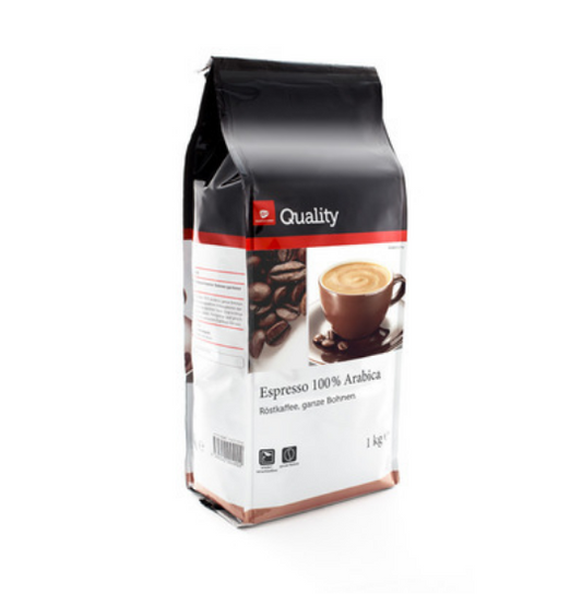 Espresso Arabica ganze Bohne 1KG