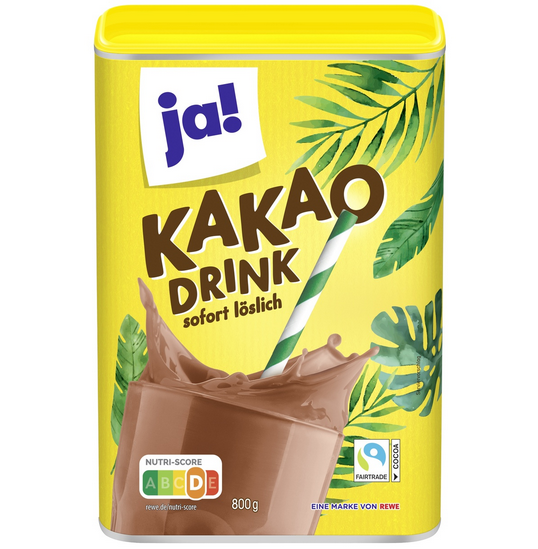 ja! Fairtrade Kakao Drink 800g