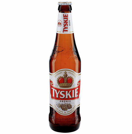 Tyskie Premium Lager 0,5l inkl. Pfand | ab 16 Jahre