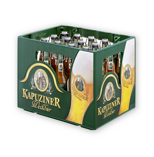 Kapuziner Weißbier Hell 0,5l | ab 16 Jahre