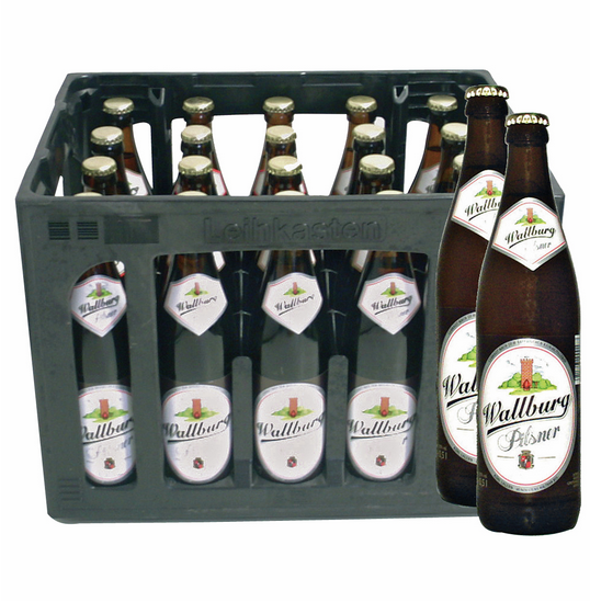 Wallburg Pilsner 0,5l inkl. Pfand | ab 16 Jahre