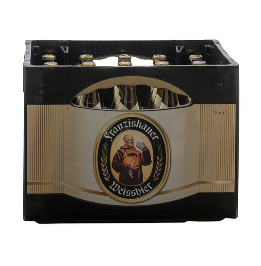 Franziskaner Hefeweizen hell 0,5l inkl. Pfand | ab 16 Jahre