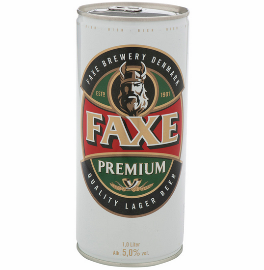 Faxe Dänisches Lager  1,0l | ab 16 Jahre