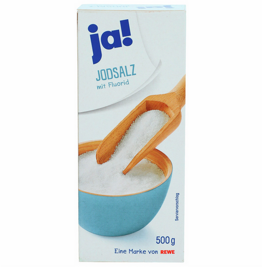 ja! Jodsalz mit Fluor 500g