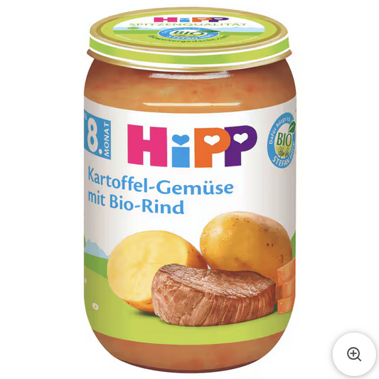 Hipp Kartoffelgemüse mit Bio-Rind 220g