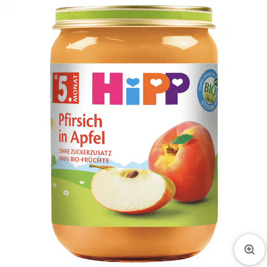 Hipp Bio Pfirsich mit Apfel 190g