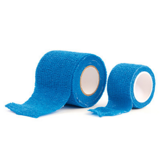 Hygostar Schnellverband selbstklebend blau 3cm x 7m