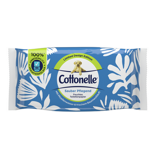 Cottonelle Feuchttücher Sauber Pflegend ´Design Edition´ 42St