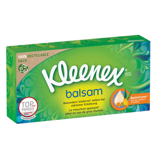 Kleenex Balsam Taschentücher 56St