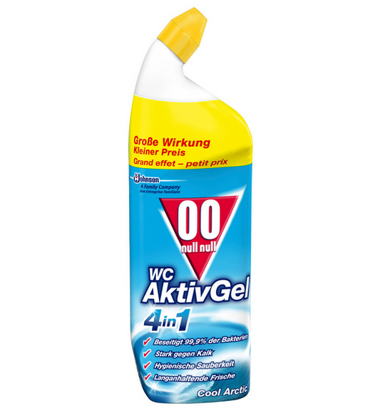 00 WC-Reiniger Aktiv Gel 4in1 Cool Arctic 750ml