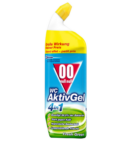 00 WC-Reiniger Aktiv Gel 4in1 Fresh Green 750ml