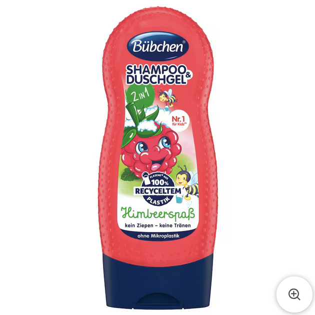 Bübchen Shampoo & Duschgel Himbeerspaß 230ml