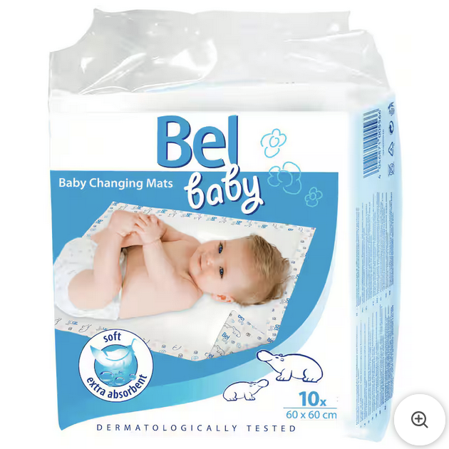 Bel Baby Wickelunterlage 10 Stück