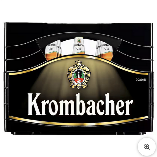 Krombacher Pils 20x0,5l | ab 16 Jahre
