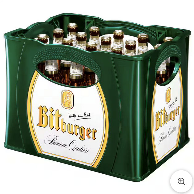 Bitburger Pils 20x0,5l | ab 16 Jahre