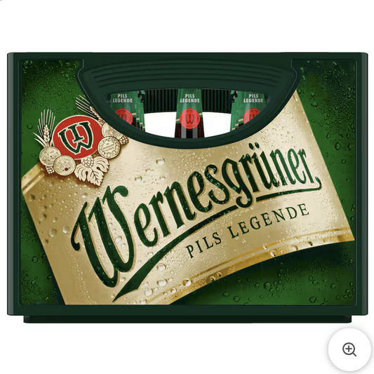 Wernesgrüner Pils 20x0,5l | ab 16 Jahre