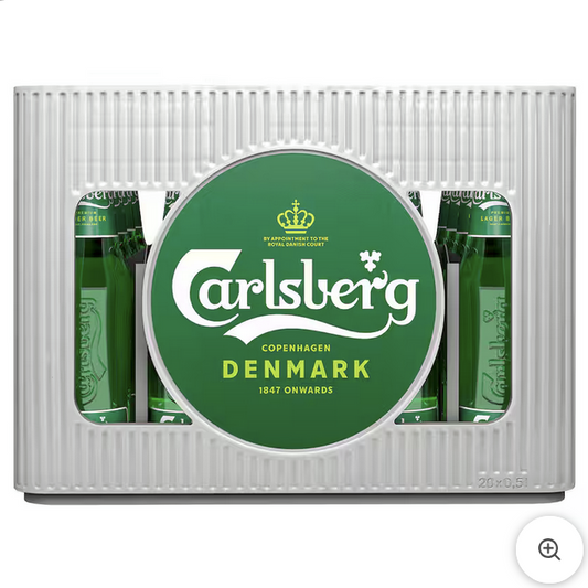 Carlsberg Beer 20x0,5l | ab 16 Jahre