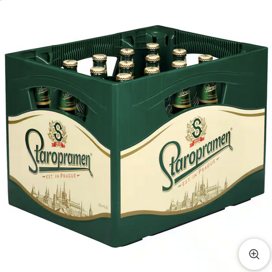 Staropramen Premium Lager 20x0,5l | ab 16 Jahre