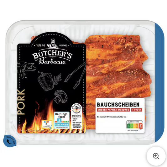 Butcher's Barbecue Bauchscheiben Smoked Paprika