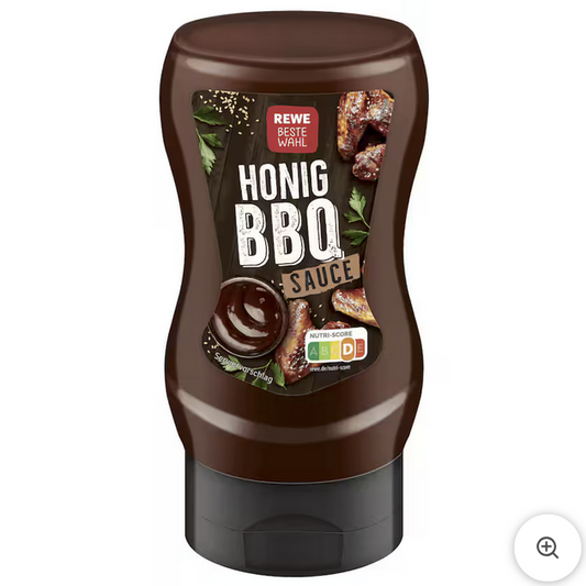 REWE Beste Wahl Honig BBQ Sauce 300ml