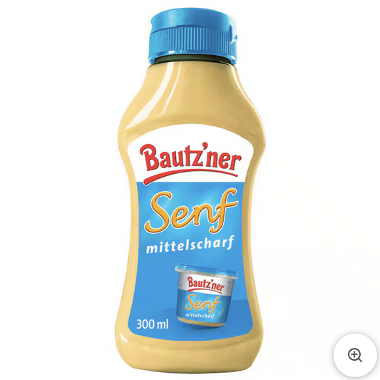 Bautz'ner Senf mittelscharf 300ml