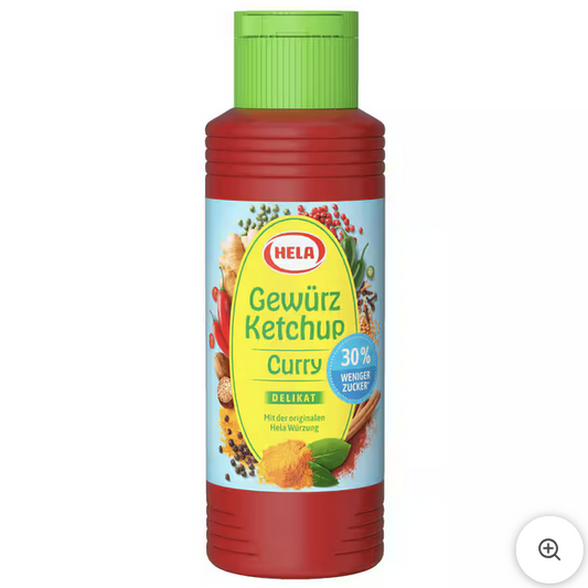 Hela Gewürzketchup 30% weniger Zucker 300ml