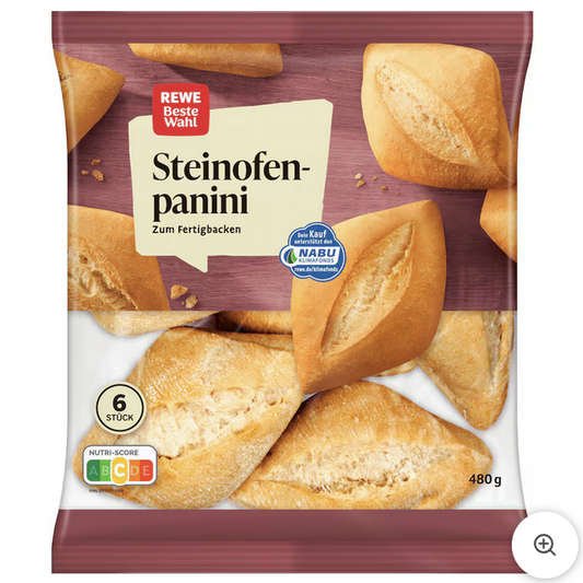 REWE Beste Wahl Steinofen Panini 480g
