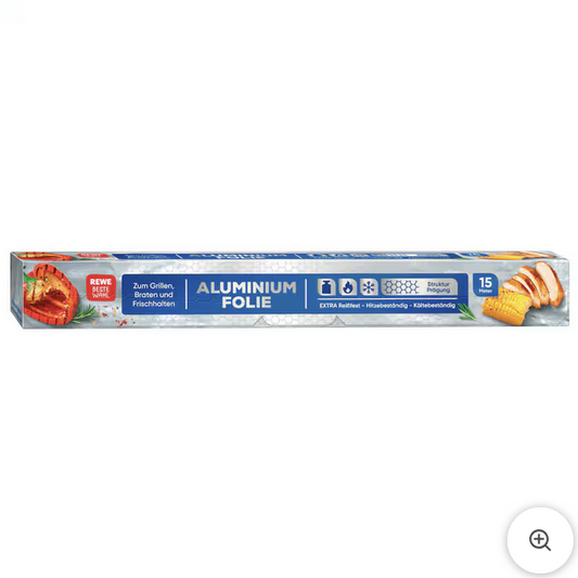REWE Beste Wahl Aluminiumfolie 15m