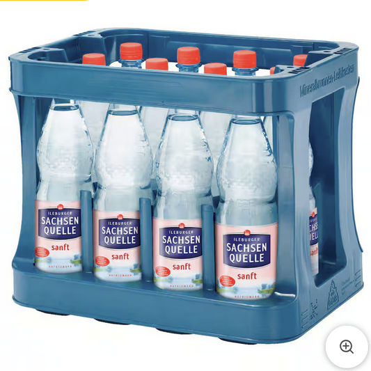 Ileburger Sachsenquelle Sanft 1l inkl. Pfand