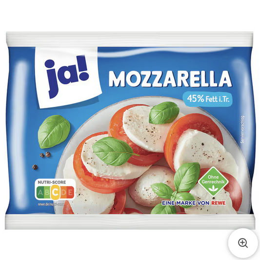 ja! Mozzarella  125g