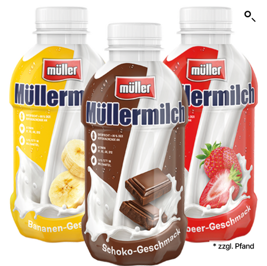 Müllermilch frisch 400ml
