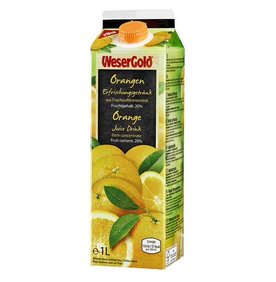 Wesergold Fruchtsaftgetränk 1L
