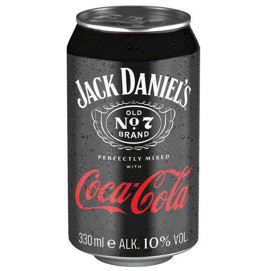 Jack Daniel´s & Coca 10% 0,33l | ab 18 Jahre