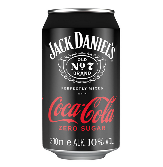 Jack Daniel´s & Coca 10% 0,33l | ab 18 Jahre