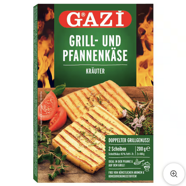 Gazi Grill- & Pfannenkäse 200g